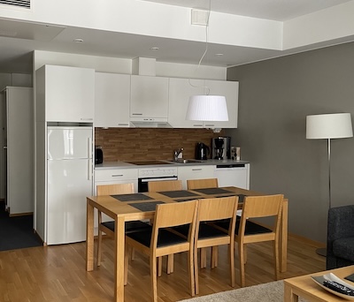 Spa Chalet Calluna keittiö